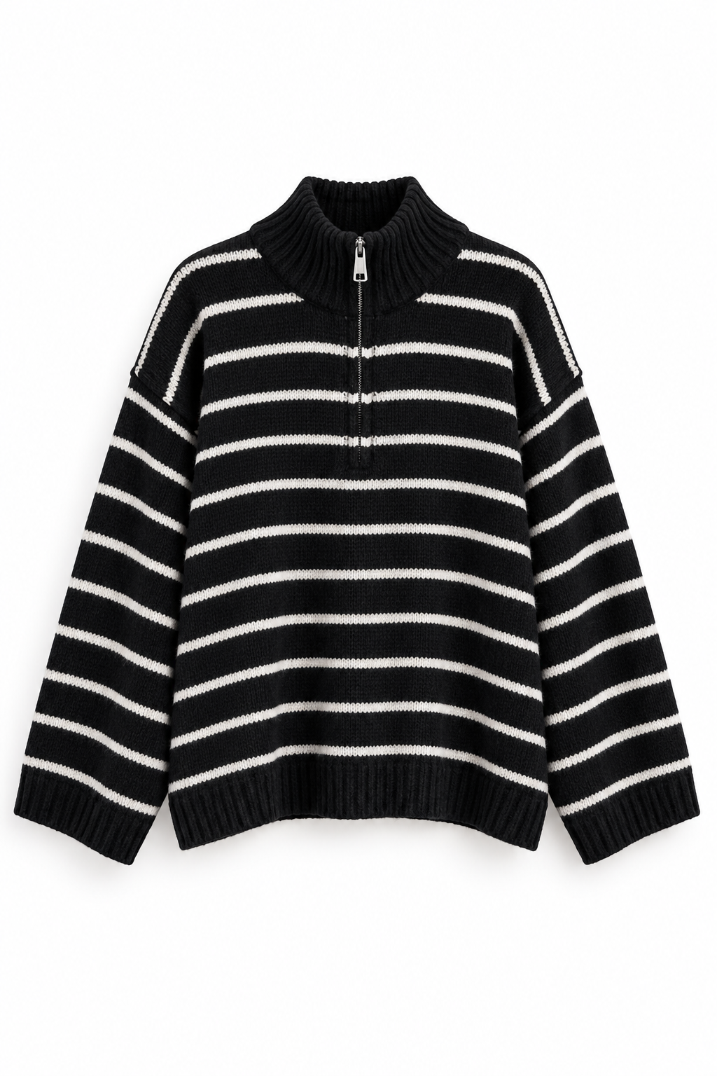 Lina Stripe Knit Pullover