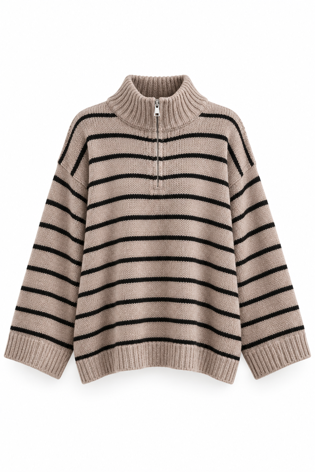 Lina Stripe Knit Pullover