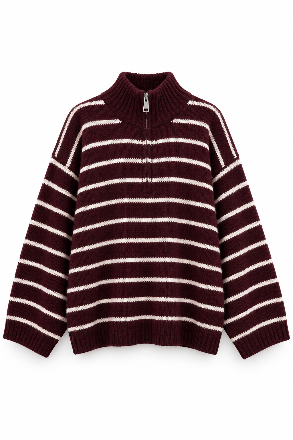 Lina Stripe Knit Pullover