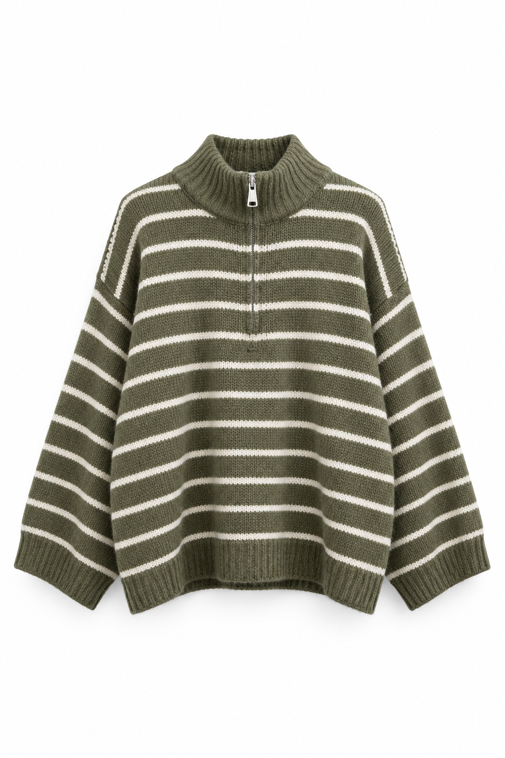 Lina Stripe Knit Pullover