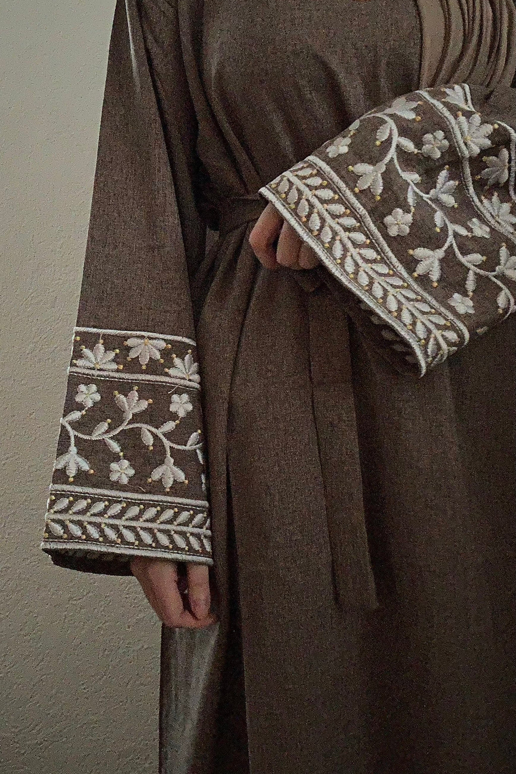 Abaya Falastin with belt