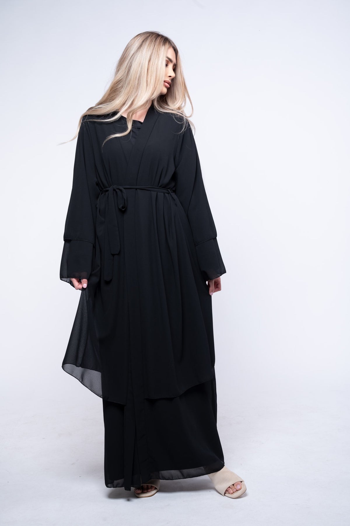 Abaya Damascus with hijab