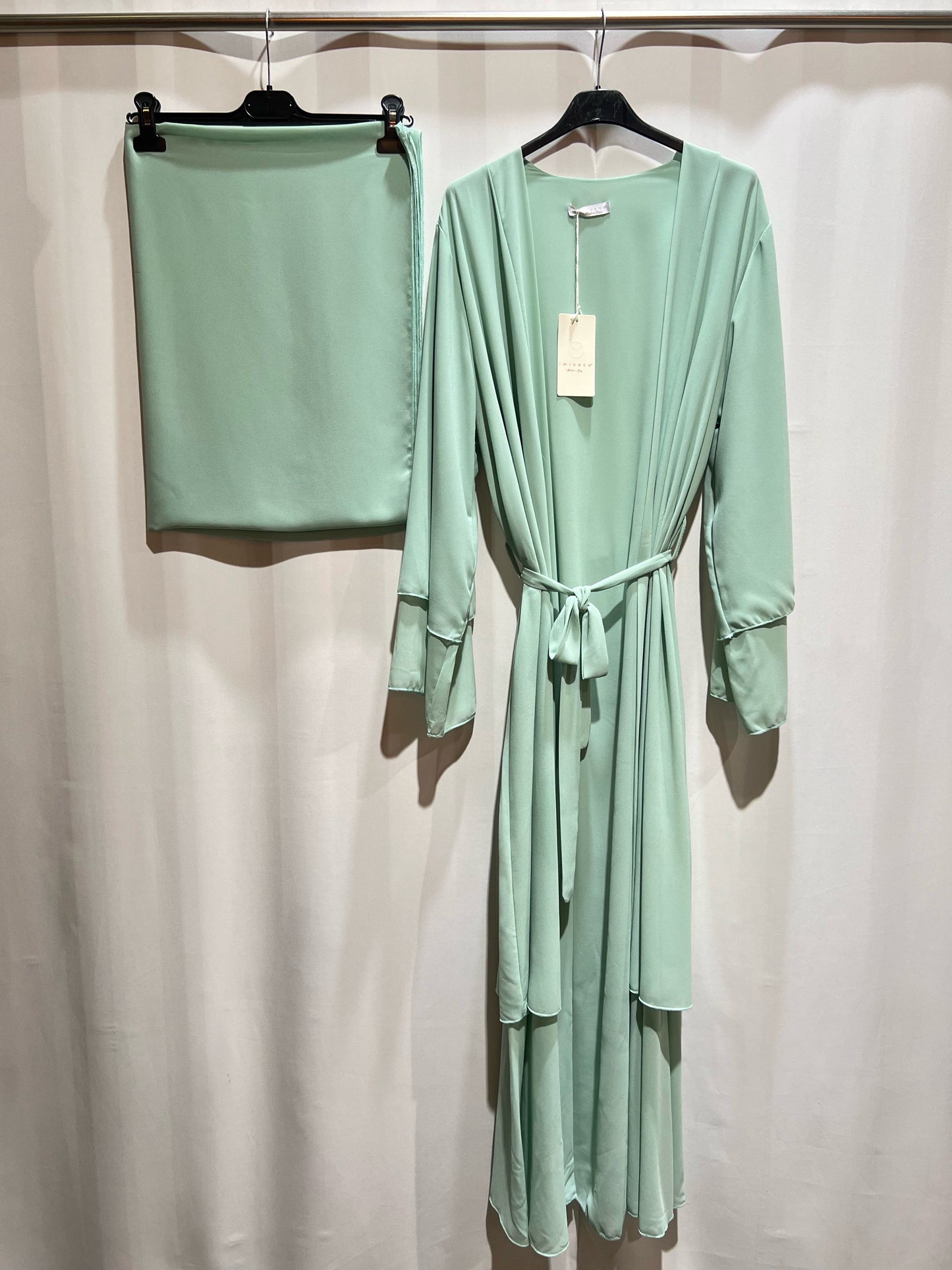 Abaya Damaskus mit Hijab