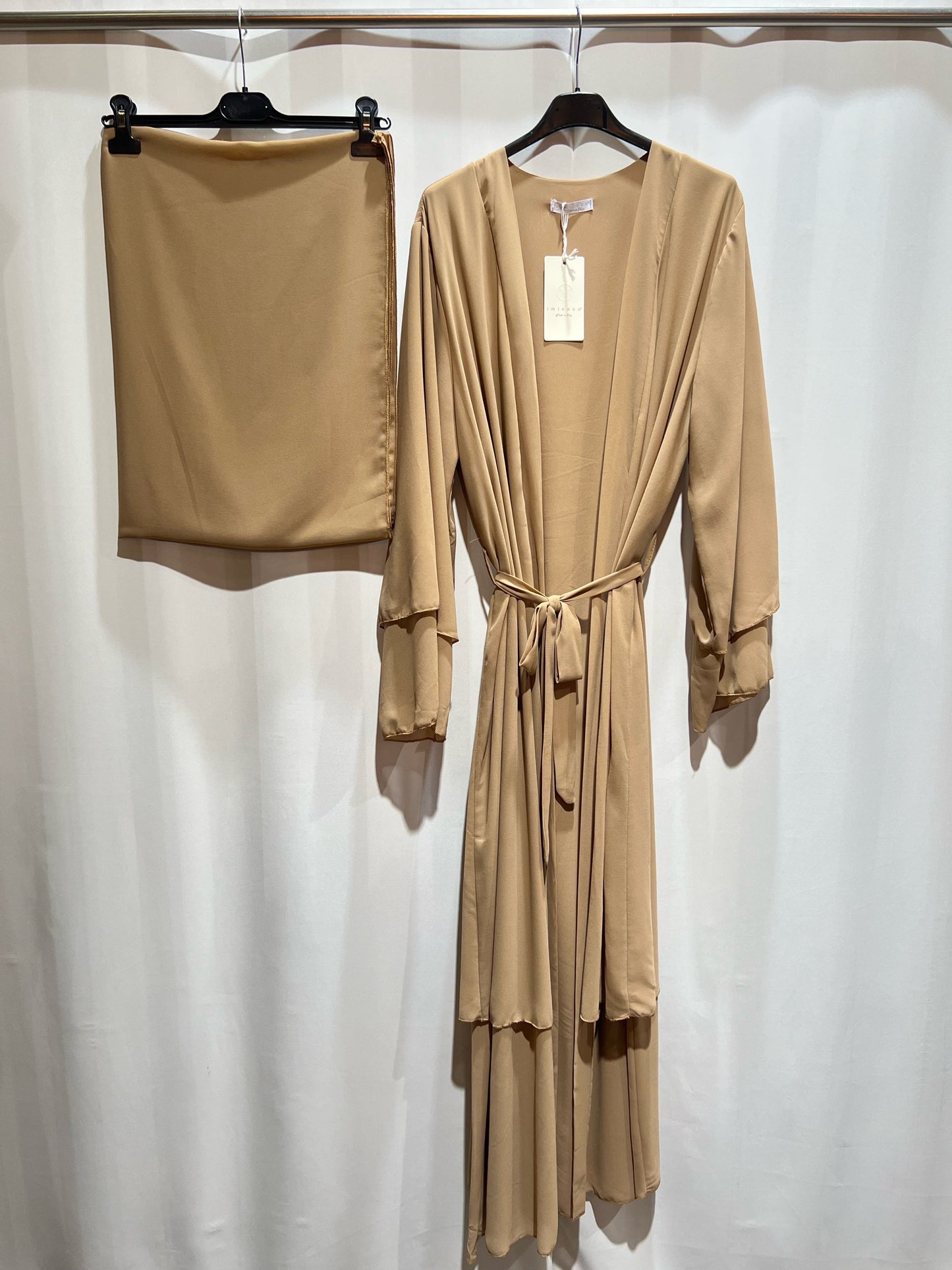 Abaya Damaskus mit Hijab